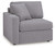 Modmax - 4-Piece Sectional With Raf Corner Chaise And Storage Console - Granite