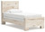 Lawroy - Twin Panel Bed - Light Natural