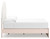 Wistenpine - Full Upholstered Panel Bed - Blush