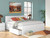 Onita - King Panel Platform Bed With Storage - White