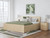 Onita - King Panel Platform Bed With 2 Side Storage - Natural