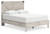 Shawburn - Queen Platform Bed With Crossbuck Panel Headboard - Gray