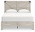 Shawburn - Queen Platform Bed With Crossbuck Panel Headboard - Gray