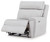 Social Pointe - 5-Piece Power Reclining Sectional With Storage Consoles And Power Armless Recliner - Pearl / Ash