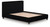 Zuraleus - Queen Upholstered Bed - Black