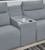 Modmax II - 6-Piece Power Reclining Sectional With Console - Salt And Pepper