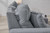 Modmax II - 3-Piece Power Reclining Sectional With Double Chaise And Audio Console - Salt And Pepper