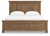 Feddinger - California King Panel Storage Bed - Medium Brown
