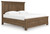 Feddinger - King Panel Storage Bed - Medium Brown