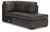 Lofton-Pike - 2-Piece Sectional With RAF Corner Chaise - Shadow