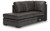 Lofton-Pike - 2-Piece Sectional With LAF Corner Chaise - Shadow