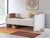 Arloster - Full Upholstered Day Bed - Tan / White