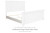 Robbinsdale - Cal King Panel Rails - Antique White