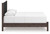 Pamytta - Queen Upholstered Panel Bed - Brown