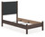 Pamytta - Twin Upholstered Panel Bed - Brown