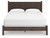 Pamytta - King Panel Bed - Brown