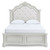 Montelaine - Queen Upholstered Panel Bed - Antique White