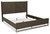 Arkenton - California King Panel Bed - Grayish Brown