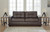 Barlin Mills - 3 Pc. - Sofa, Loveseat, Rocker Recliner - Umber