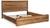 Dressonni - 4 Pc. - Dresser, Mirror, California King Panel Bed - Brown