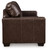 Santorine - 2 Pc. - Sofa, Loveseat - Dark Brown