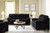 Simplejoy - 3 Pc. - Sofa, Loveseat, Rocker Recliner - Onyx