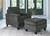 Erinslane - 2 Pc. - Chair, Ottoman - Dusk