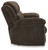 Frohn - 3 Pc. - Reclining Sofa, Reclining Loveseat With Console, Rocker Recliner - Chocolate