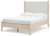 Cadmori - 6 Pc. - Dresser, Mirror, Chest, Full Upholstered Panel Bed - Two-tone