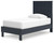 Simmenfort - 6 Pc. - Dresser, Chest, Twin Platform Bed, 2 Nightstands - Navy Blue