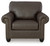 Roxmere - 2 Pc. - Chair, Ottoman - Umber