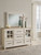 Shaybrock - 7 Pc. - Dresser, Mirror, Chest, King Panel Bed, 2 Nightstands - Antique White