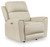 Dahlmoore - 3 Pc. - Power Reclining Sofa, Power Reclining Loveseat With Console, Power Rocker Recliner - Almond