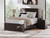 Prendonea - 6 Pc. - Dresser, Mirror, Full Panel Bed, 2 Nightstands - Charcoal