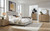 Tomtyn - 5 Pc. - Dresser, Mirror, Chest, California King Upholstered Bed - Light Brown