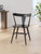 Gretlynn - 7 Pc. - Dining Room Table, 6 Side Chairs - Black / Natural