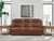 Healy Pier - 3 Pc. - Power Reclining Sofa, Power Reclining Loveseat With Console, Power Recliner - Chocolate