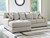 LaureLGrove - 2-Piece Sectional With LAF Corner Chaise - Pebble