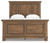 Feddinger - Queen Panel Bed - Medium Brown
