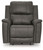 Bleckley - Power Recliner With Adjustable Headrest - Anchor