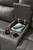 Bleckley - Power Reclining Loveseat With Console / Adjustable Headrest - Anchor