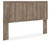 Rusticott - King Panel Headboard - Brown
