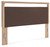 Kinlanni - King Upholstered Panel Headboard - Tan / Brown
