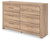 Kinlanni - Six Drawer Dresser - Tan