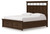 Taffenbrook - California King Panel Storage Bed - Medium Brown