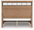 Taffenbrook - California King Panel Storage Bed - Medium Brown