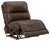Dunleith - PWR Armless REC w/Adj Headrest - Chocolate
