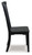 Greddinton - Dining Room Side Chair (Set of 2) - Black