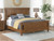 Rowlenstown - King Poster Bed - Brown