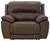 Dunleith - Zero Wall Recliner w/PWR HDRST - Chocolate